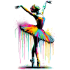 Ballet dancer with tutu