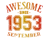 Septembre 1953 - Anniversaire de septembre