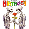 SQUELETTE HAPPY BIRTHGAY