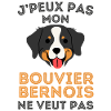 Chien de race bouvier bernois