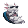 Axolotl Harmonica Playing Gift