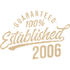 100% Established in 2006