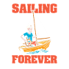Sailing Sailor Sailboat Skeleton