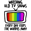 90s 80s Retro TV Television