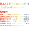 Ballet dancer Explanation of terms