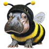 Hippopotamus Bee 1