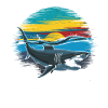 Livet ville være bedre med Megalodon Funny Shark