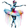 Ballet dancer with tutu