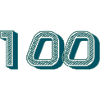 100. 100 ÅR. 100 års jubilæum. FØDSELSDAG 100