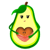 Avocado Mother with Child