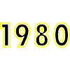 1980 Year Birthday