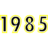 1985 Année Anniversaire