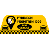 Pyrenean Mountain Dog Taxi Service