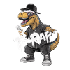 T-Rap Dinosaur Rapper