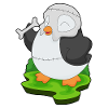 Masque d’Halloween pingouin