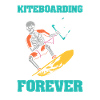 Kitesurfer Kitesurfing Kiting Kitesurfing Skeleton