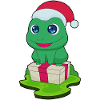 Frog Christmas Package