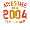 September 2004 - September Awesome Birthday