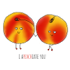 I A-peach-iate you Design