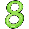 Nummer 8 - Otte - 8 Motiv - Nummer 8 Nummer