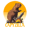Capybara Meme - Capyzilla - rampaging monster