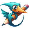 Pterodactyl Pencil Kawaii Pterosaur Dino