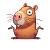 Confused Capybara