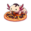 Pizza Party for Axolotl