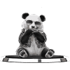 Panda Harmonica Playing Gift