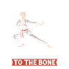 Kung Fu Skeleton