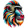 Mandrill Monkey
