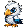 Cheeky Eagle Chick