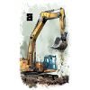 Excavatrice Excavatrice 8 ans