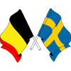 Flag of Belgium, flag Sweden