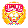 Cheery Volleyball Mascot