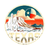 Texas Sunset Badge