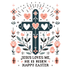 Easter Cross Bloom