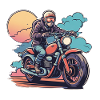 Moto Rouge Moto
