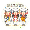 Graduation Joyful Trio