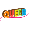 Queer Typo for Pride Month Equal Rights LGBTQ