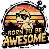 Retro Kids Dinosaur Dino
