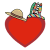 Heart Hearts Wild West USA