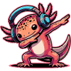 Dabbing Axolotl