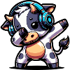 Dabbing Cow