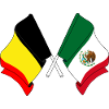 Flag of Belgium, flag Mexico