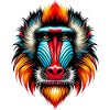 Singe mandrill