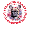 French Bulldog STEALING HEARTS BLASTING