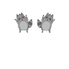 Raccoons dancing