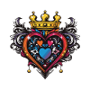Heart Crown Love