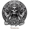 Santa Muerte T-Shirt Design